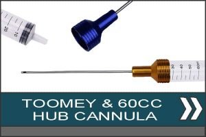 TOOMEY & 60CC HUB CANNULA